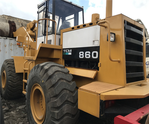 Chargeur avant d'ouvrages de construction Cat 950h 966H 980H 980G 980F Chargeur à roues avec CAT 860