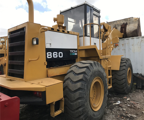Chargeur avant d'ouvrages de construction Cat 950h 966H 980H 980G 980F Chargeur à roues avec CAT 860