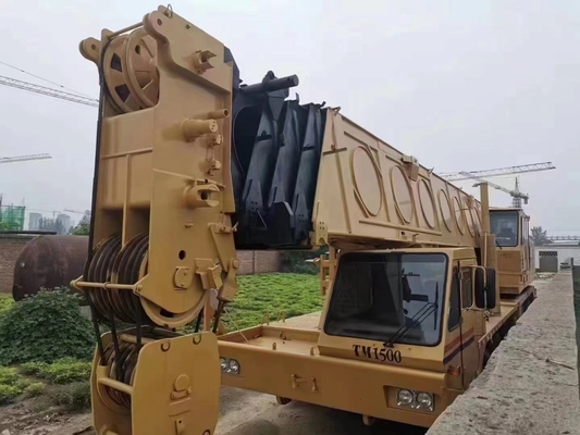 Crane de camion usé américain GMK5100 GMK3055 TM1500 150T 100T 55T avec moteur Nissan