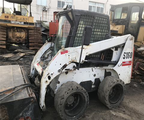 Le chargeur à direction de glissement de 60 kW S160 L'équipement essentiel pour vos projets de construction