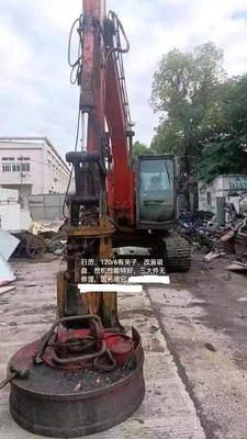 Les magasins de matériaux de construction utilisent la pelle HITACH ZX120 pour votre chantier de construction