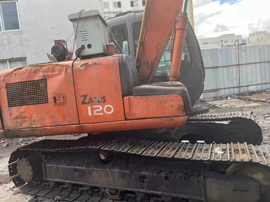 Les magasins de matériaux de construction utilisent la pelle HITACH ZX120 pour votre chantier de construction