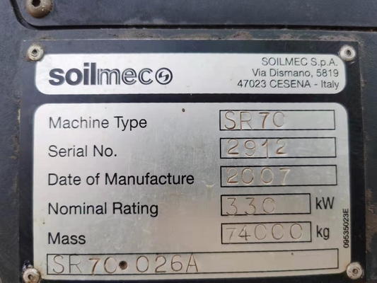 3 000 mm de diamètre de forage utilisé Italie Soilmec SR-80C SR70 SR60 SR65 Forage diesel