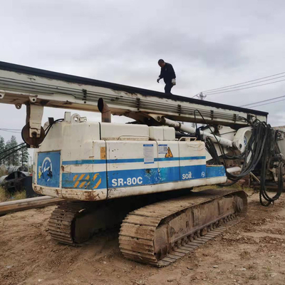Profondeur de forage de 70m Soilmec SR-80C R-516 R-622 Rig pour l'exploitation minière de l'énergie Fabriqué en Italie