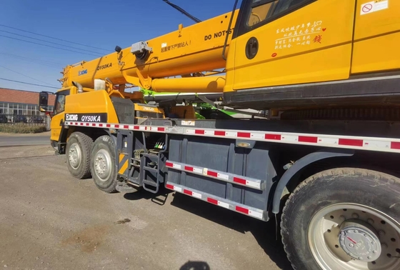 2019 Grue de camion d'occasion QY50KA 50 tonnes Capacité de chargement nominale pour des applications polyvalentes