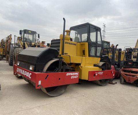 Travaux de construction rouleaux routiers utilisés CC421 CC211 CA301D CA30D avec rouleaux à double tambour