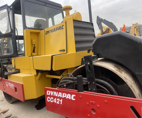Travaux de construction rouleaux routiers utilisés CC421 CC211 CA301D CA30D avec rouleaux à double tambour