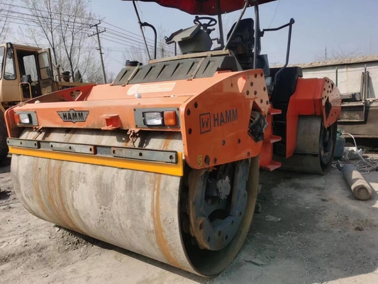 14200 KG double rouleau à tambour HD130 HD160 HD90 HD200 HD80 HD120 pour la réhabilitation des routes