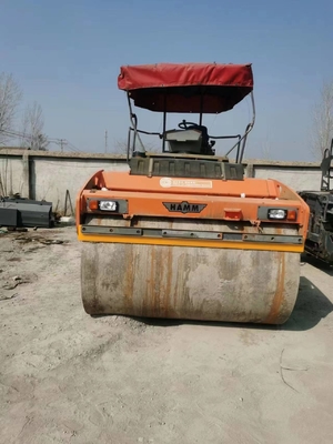 14200 KG double rouleau à tambour HD130 HD160 HD90 HD200 HD80 HD120 pour la réhabilitation des routes