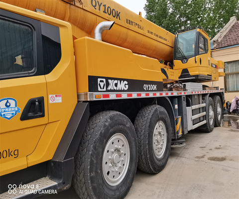 Crane mobile 70T XCMG QY75K Crane de camion d'occasion avec cylindre hydraulique et soupape Liyuan