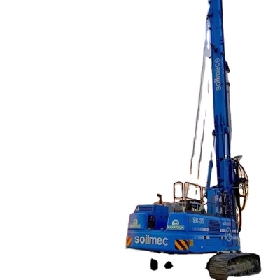 Réglage rotatif SOILMEC SR-70 Bonne condition de travail et forte énergie Machine de construction