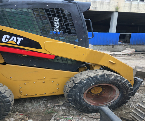 2014 CAT 272C Chargeur à roue de patinage d'occasion Choix abordable pour les besoins miniers et énergétiques