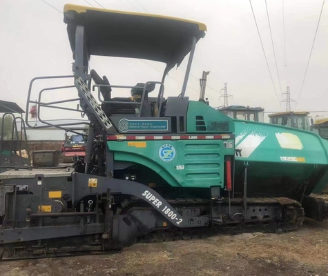 Machinette de construction à forte énergie utilisée Vog 1800-2 Paveur à gazon pour USD Paveur d'asphalte