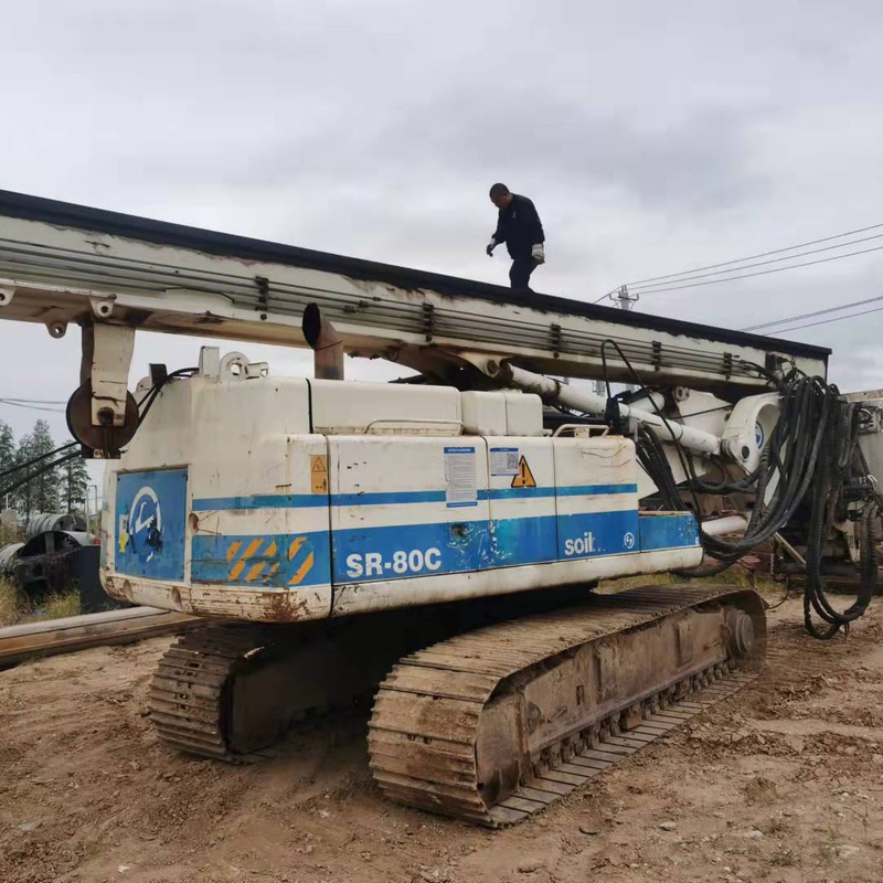 Profondeur de forage de 70m Soilmec SR-80C R-516 R-622 Rig pour l'exploitation minière de l'énergie Fabriqué en Italie