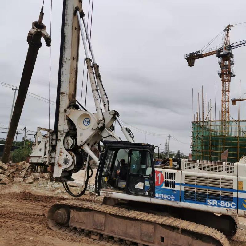 Diamètre de forage 2,5 m Soilmec SR-60 SR-65 SR-70 R-516 R-622 Fermé en Italie