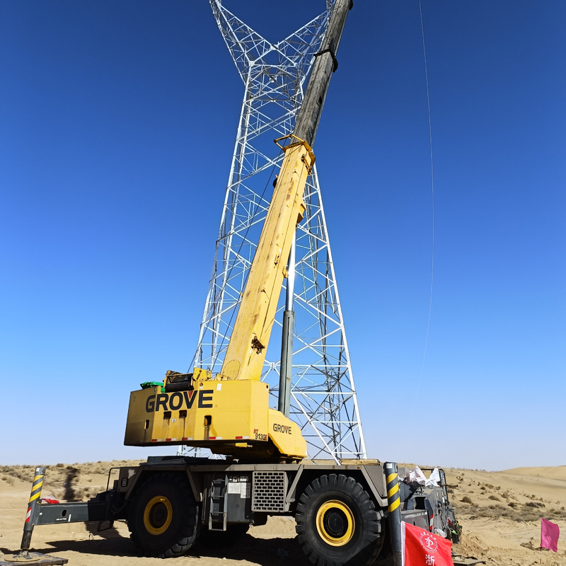 Top- Grove 9130E 120T Grue à terrain accidenté Grue mobile chinoise Moment de levage nominale 40