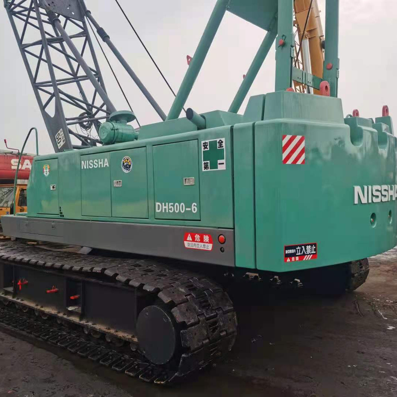 50 tonnes HITAC KOBEL NISSHA Kh180 p h7050 DH500-6 Grue à rampe avec moteur Isuzu 2010 Année