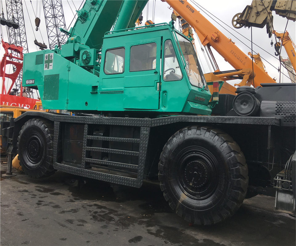 Crane mobile de 50 tonnes d'origine japonaise Tadano TG-500E TL-300E avec 2001-4000 heures de travail