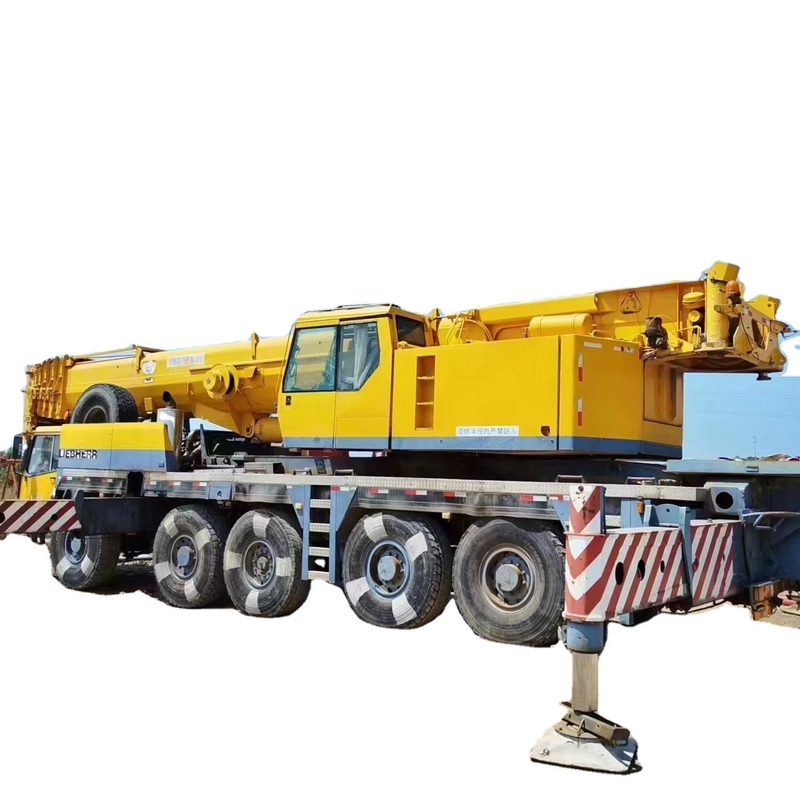 Cummins Moteur Liebherr 160T Cran de camion d'occasion pour le bâtiment Ventes techniques de pompes moteur