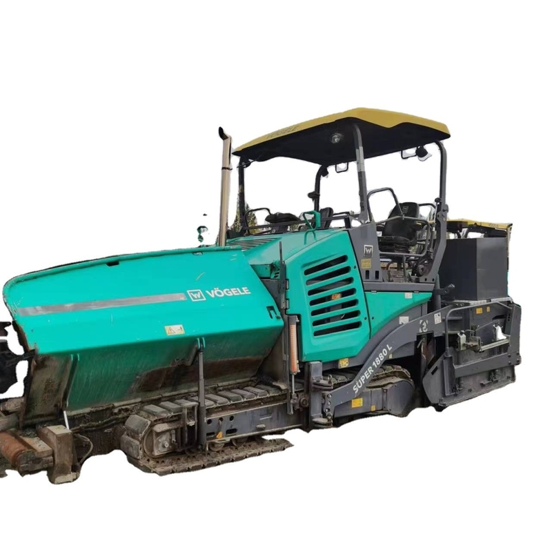 159kw Machinerie de construction routière 1880L Paver en bon état de fonctionnement pour 2017
